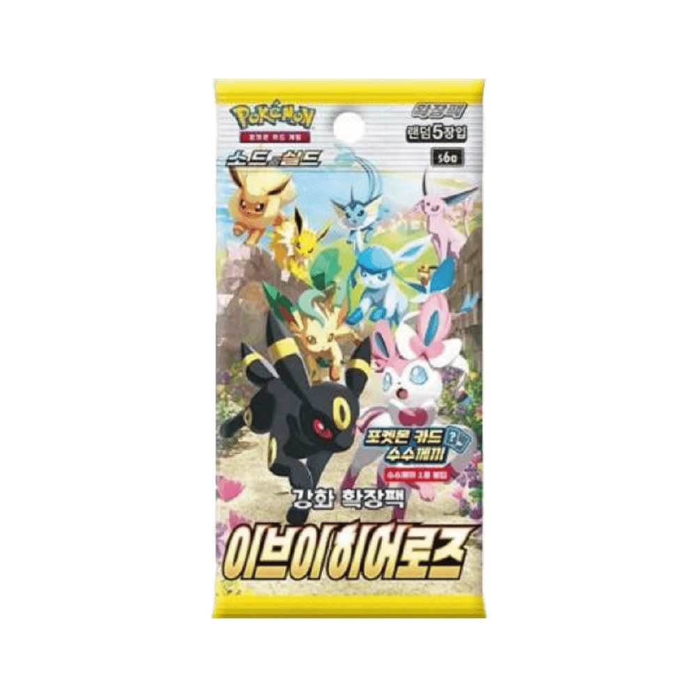 Eevee Heroes Busta 5 carte (KOR) rr