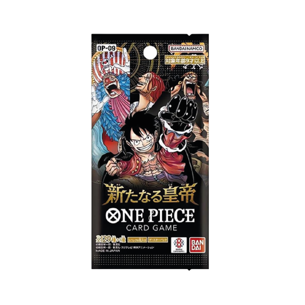 One Piece OP09 (JAP) Busta 6 carte rr