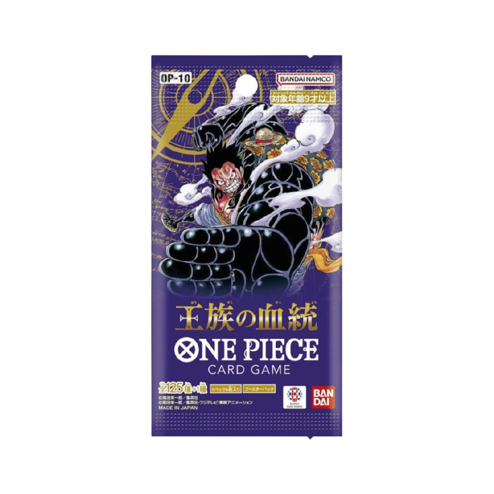 One Piece OP10 (JAP) Busta 6 carte rr