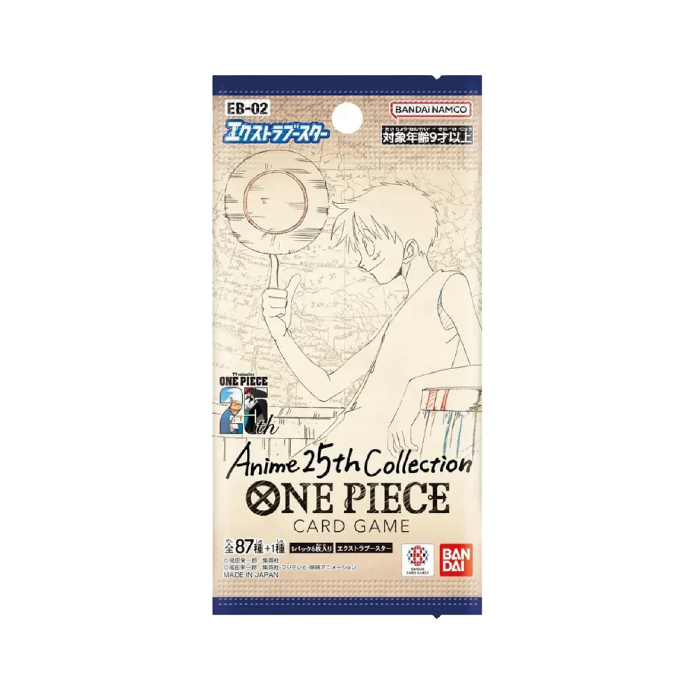 One Piece EB02 (JAP) Busta 6 carte rr