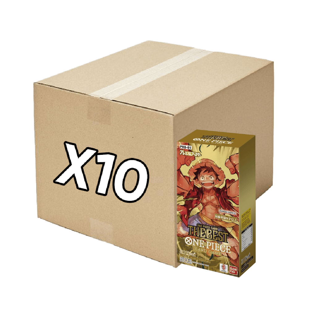 One Piece - The Best PRB01 Case - 10x Display 10 Buste (JAP)