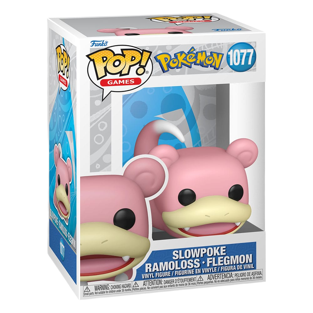 Pokemon POP! Games Vinyl Figure Slowpoke 9 cm