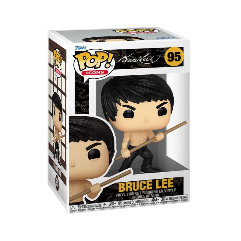 Bruce Lee POP! Icons Vinyl Figure Bruce Lee(dynamic) 9 cm