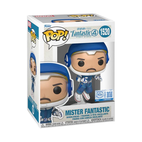 The Fantastic Four: First Steps POP! Vinyl Figure Mister Fantastic (Astronaut) 9 cm