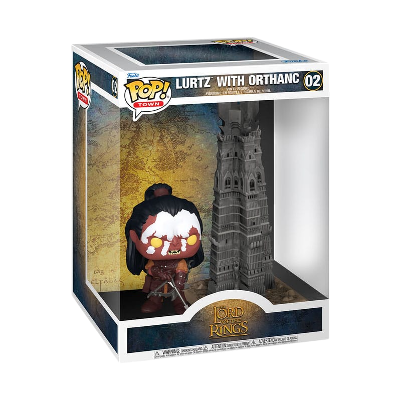 Lord of the Rings POP! Town Vinyl Figure Lurtz w/Tower 9 cm