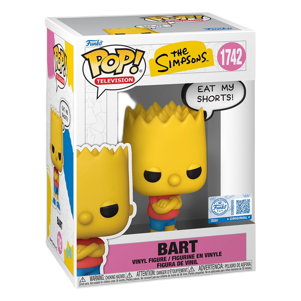 Simpsons POP! Sayings Vinyl Figure Bart 9 cm