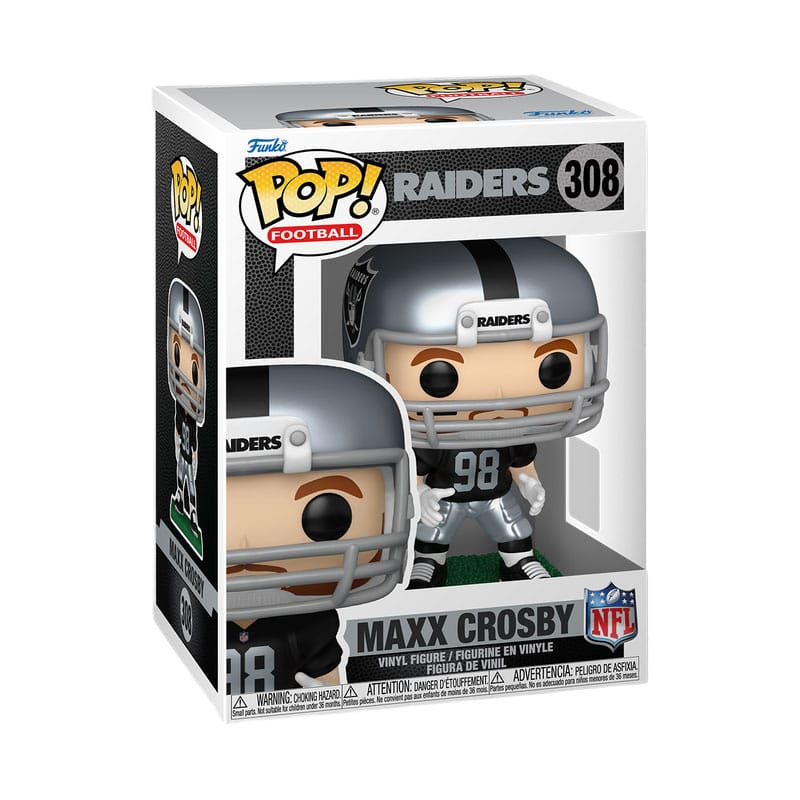 NFL: Legends POP! Sports Vinyl Figure Raiders- Maxx Crosby 9 cm
