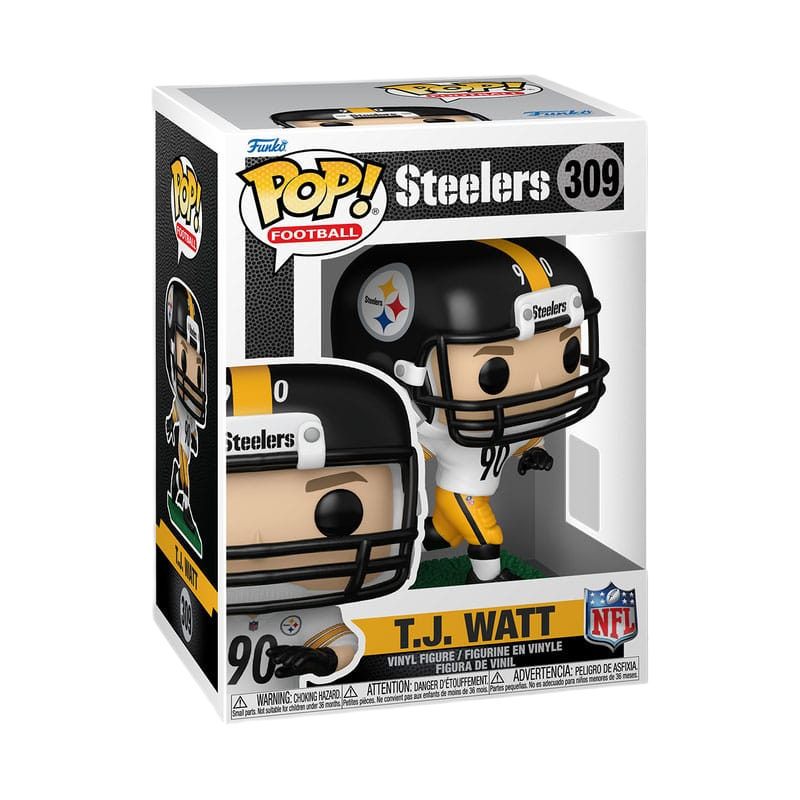 NFL: Legends POP! Sports Vinyl Figure Steelers- TJ Watt 9 cm