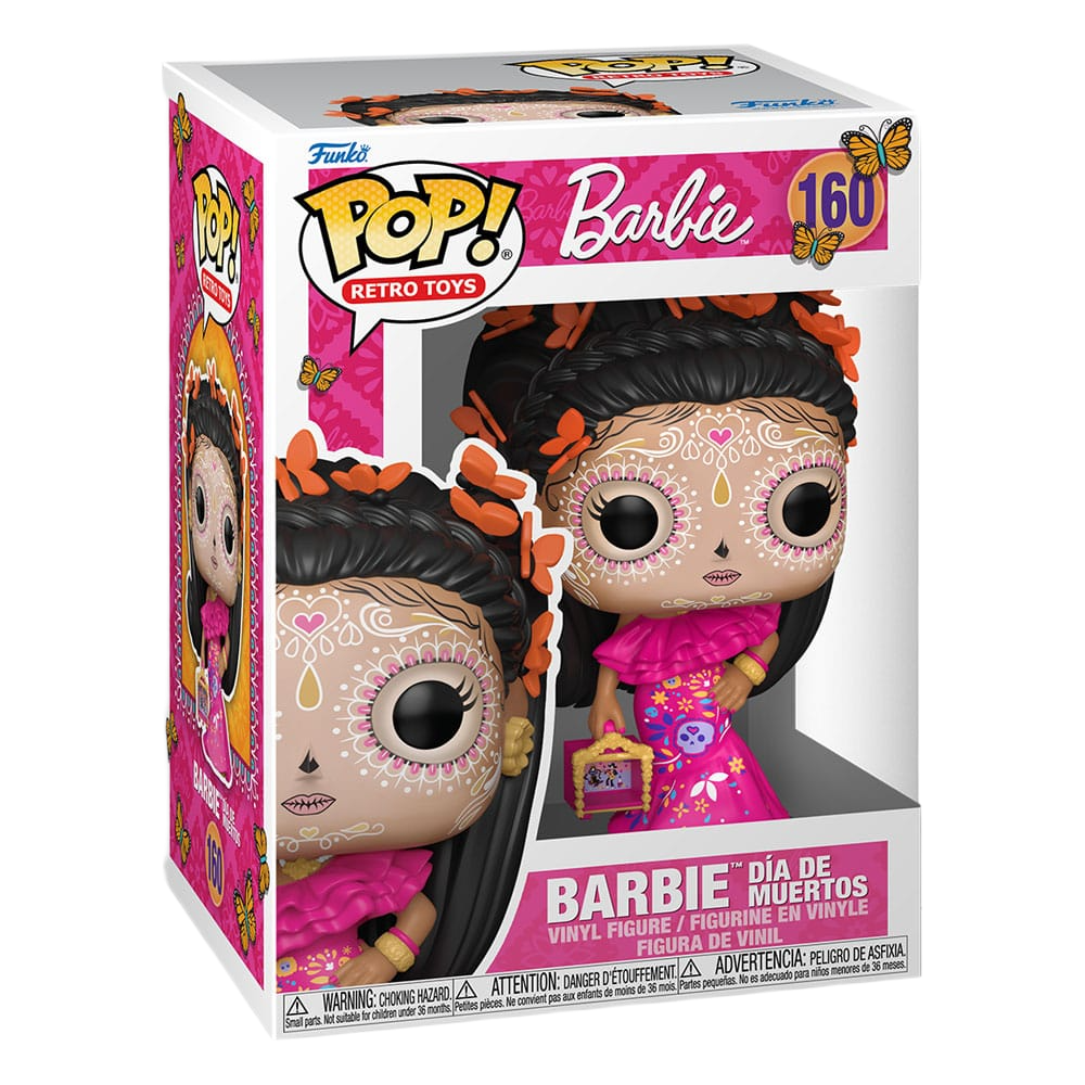 Barbie POP! Retro Toys Vinyl Figure Barbie Dia de los Muertos 9 cm