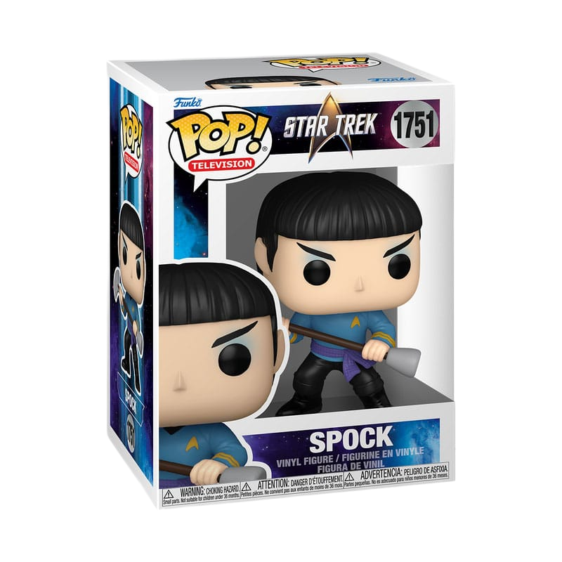 Star Trek POP!&Buddy TV Vinyl Figure Spock w/WPN 9 cm