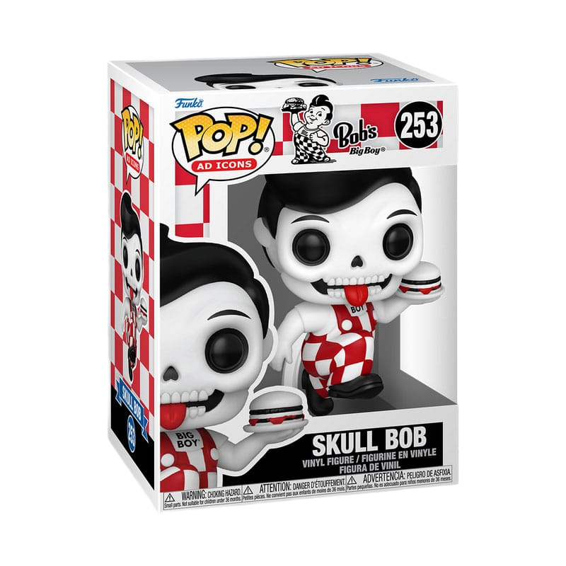 Bob's Big Boy POP! Ad Icons Vinyl Figure Skull Bob 9 cm