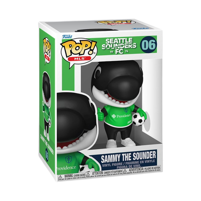 MLS POP! Sports Vinyl Figure Sounders- Sammy the Sounder 9 cm