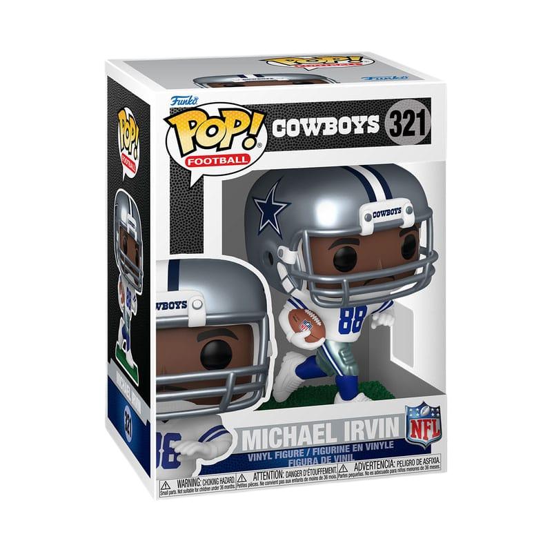 NFL: Legends POP! Sports Vinyl Figure Legends- Michael Irvin(Cowboys) 9 cm