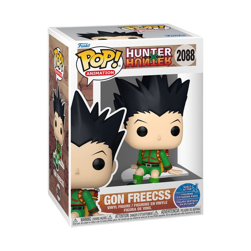 Hunter x Hunter POP! Animation Vinyl Figure Gon Freecss (Sit) 9 cm