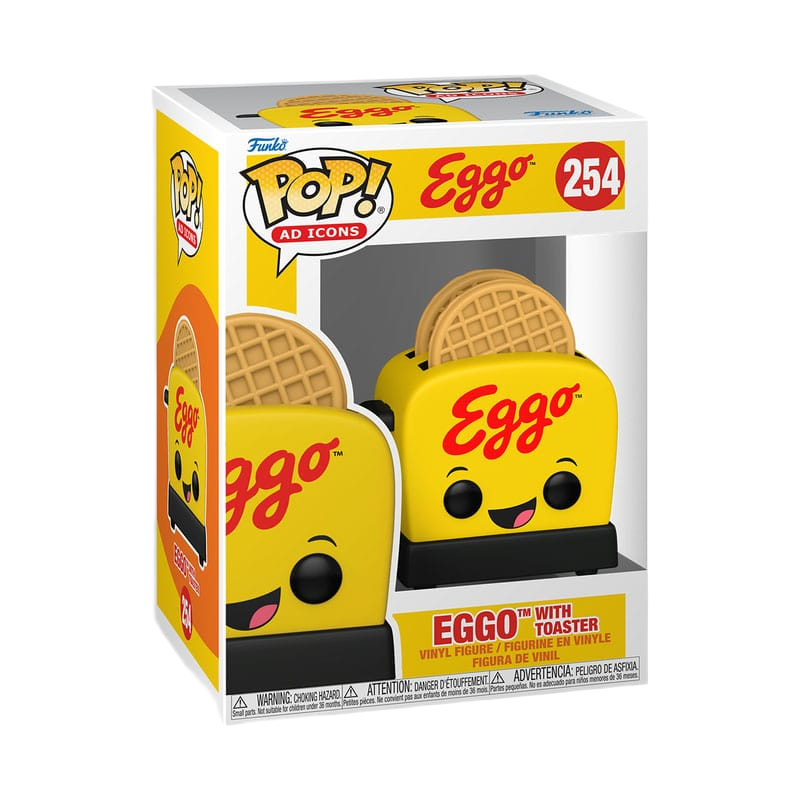 Kellogg's POP! Ad Icons Vinyl Figure Eggo w/ Toaster 9 cm