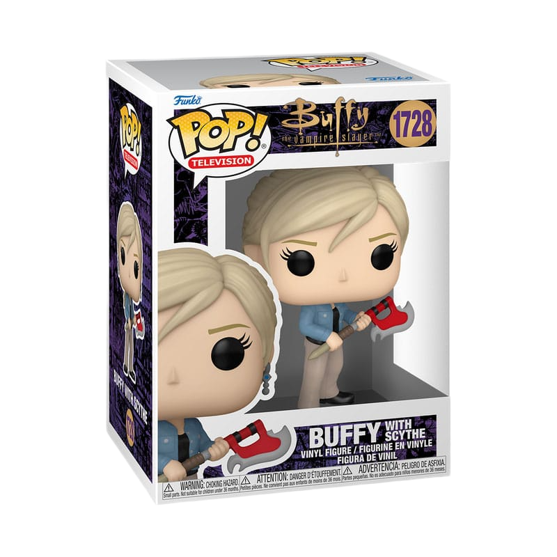 Buffy the Vampire Slayer POP! TV Vinyl Figure Buffy w/Scythe 9 cm