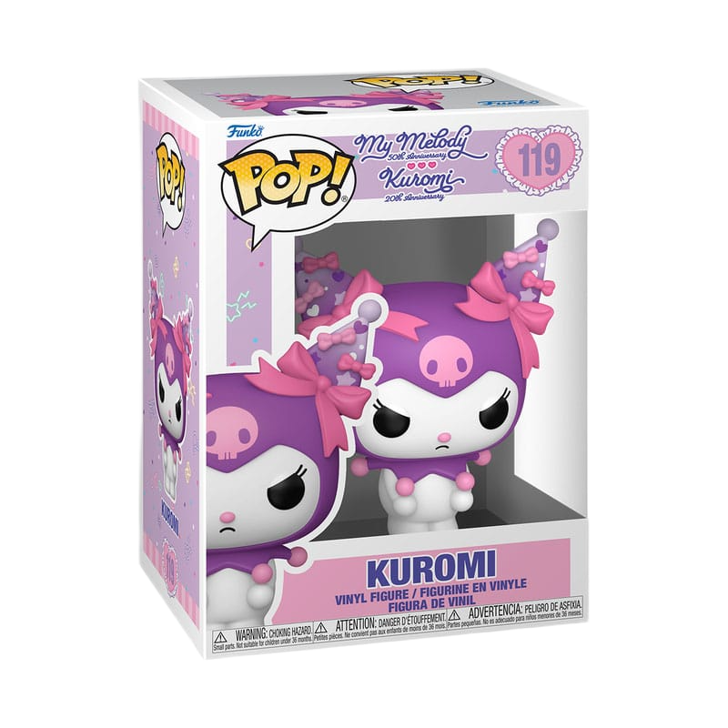 Sanrio POP! Animation Vinyl Figure K/MM- Kuromi Grumpy 9 cm