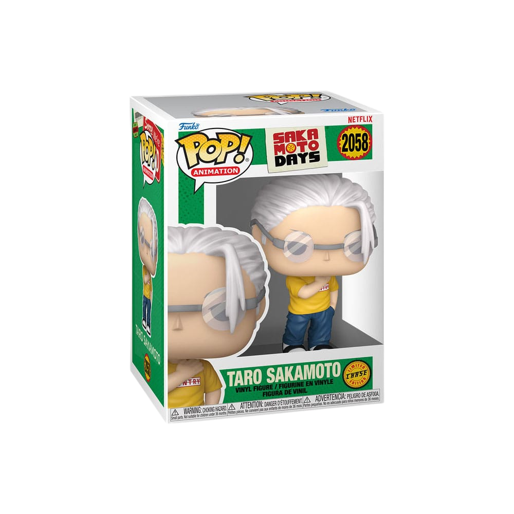 Sakamoto Days POP! Animation Vinyl Figures Taro Chase 9 cm