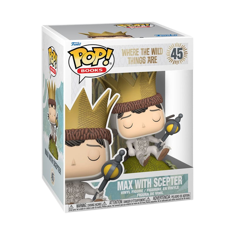 Where the Wild Things Are POP! Premium Vinyl Figure Max w/Scepter? 9 cm