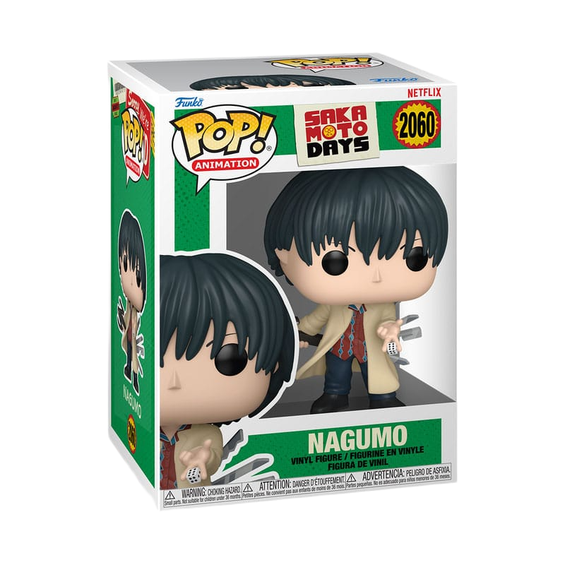 Sakamoto Days POP! Animation Vinyl Figures Saka Days- Yoichi Nagumo 9 cm