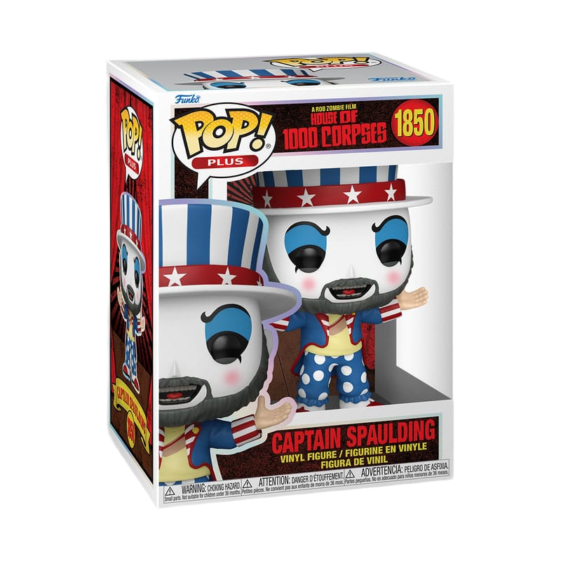 House of 1000 Corpses POP! Plus Vinyl Figure Capt. Spaulding 9 cm