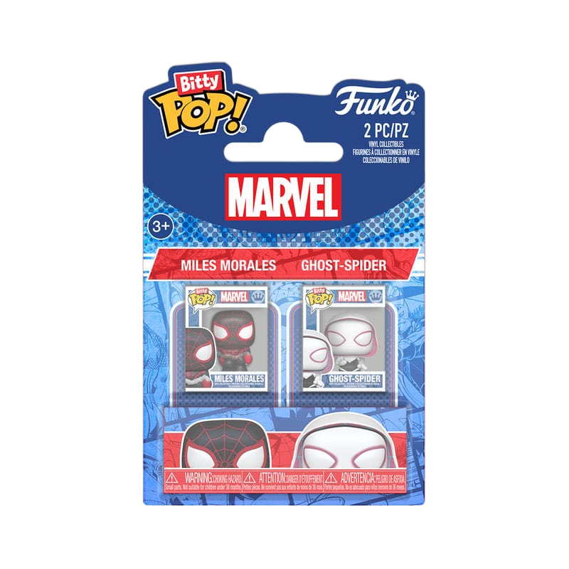 Spider-Man Bitty POP! Vinyl Figure 2-Pack MilesM&SGwen 2,5 cm