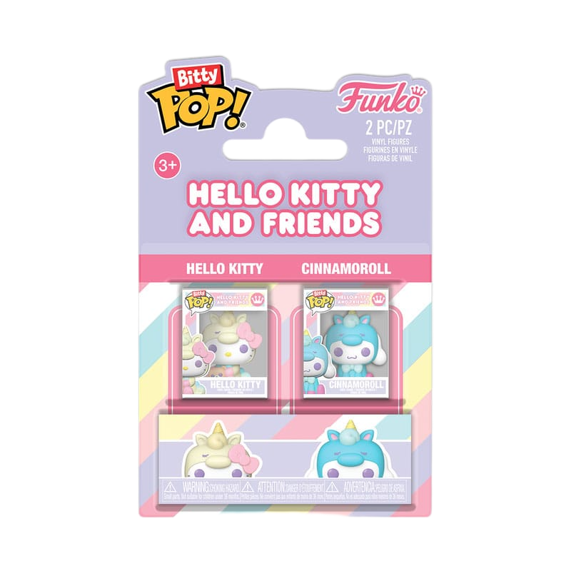 Hello Kitty Bitty POP! Vinyl Figure 2-Pack HK & Cinnamonroll 2,5 cm