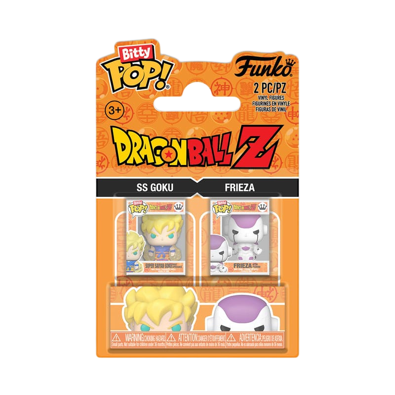 Dragon Ball Bitty POP! Vinyl Figure 2-Pack Goku & Freiza 2,5 cm