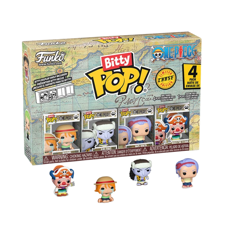 One Piece Bitty POP! Vinyl Figure 4-Pack Nami 2,5 cm