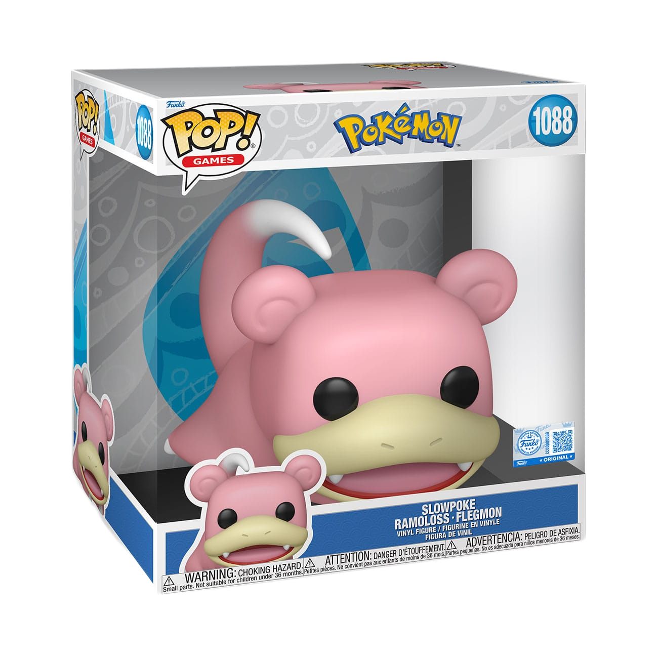 Pokemon Super Sized Jumbo POP! Vinyl Figure Slowpoke 25 cm
