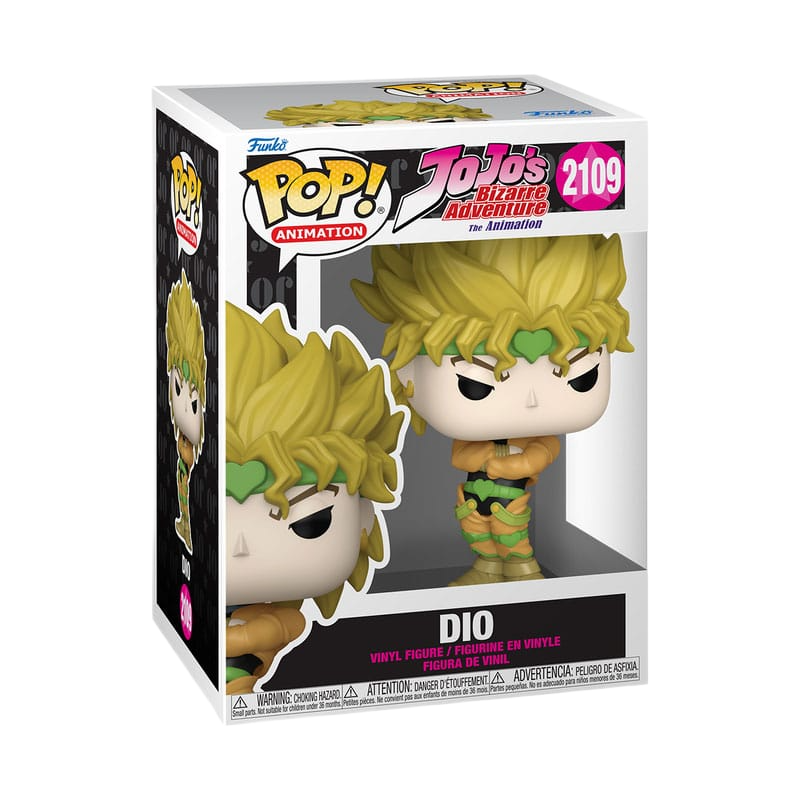 JoJo´s Bizarre Adventure POP! Animation Vinyl Figures DIO 9 cm