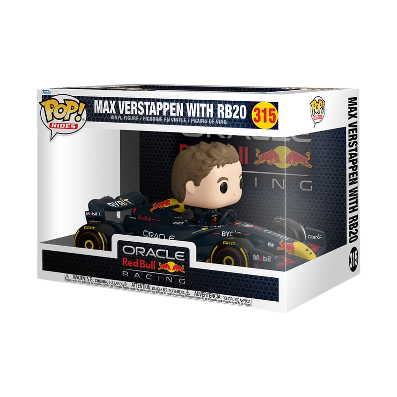 Formula 1 POP! Rides Super Deluxe Vinyl Figure RB- Verstappen w/RB20 15 cm