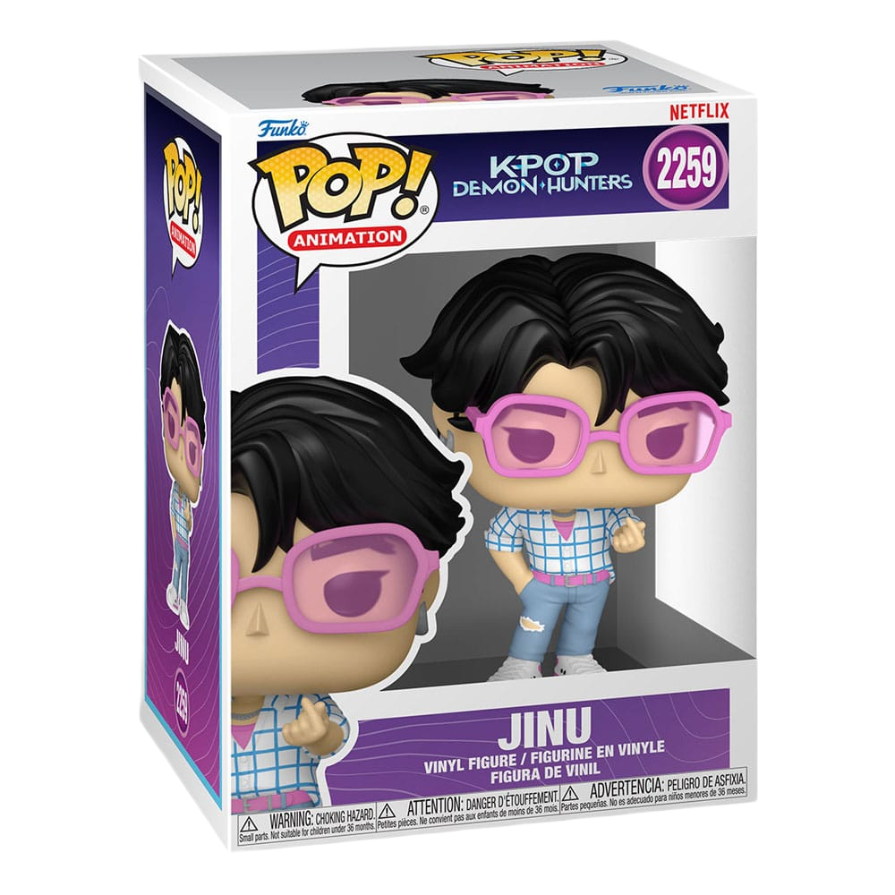 KPop Demon Hunters POP! Animation Vinyl Figures Jinu 9 cm
