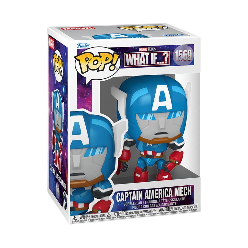 What If...? POP! Vinyl Figure Captain America 9 cm
