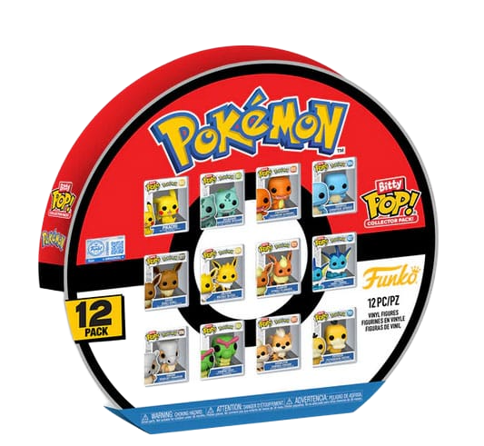 Pokemon Bitty POP! Vinyl Figure Multipack 2,5 cm Display