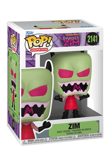 Invader Zim POP! Animation Vinyl Figures Zim 9 cm