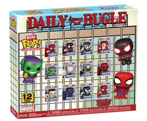Spider-Man Bitty POP! Vinyl Figure Multipack 2,5 cm Display