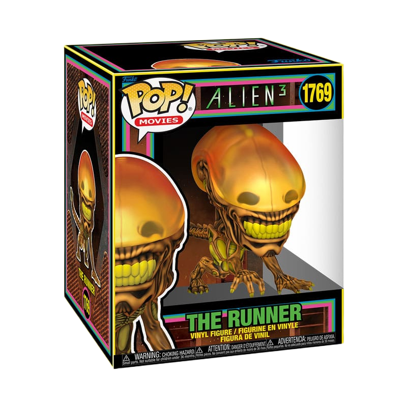 Alien 3 Super Sized POP! Marvel Vinyl Figure The Runner (BLKLT) Exclusive Edition 15 cm