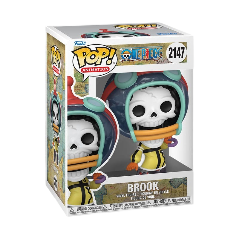 One Piece POP! Animation Figure Brook (Egg) 9 cm