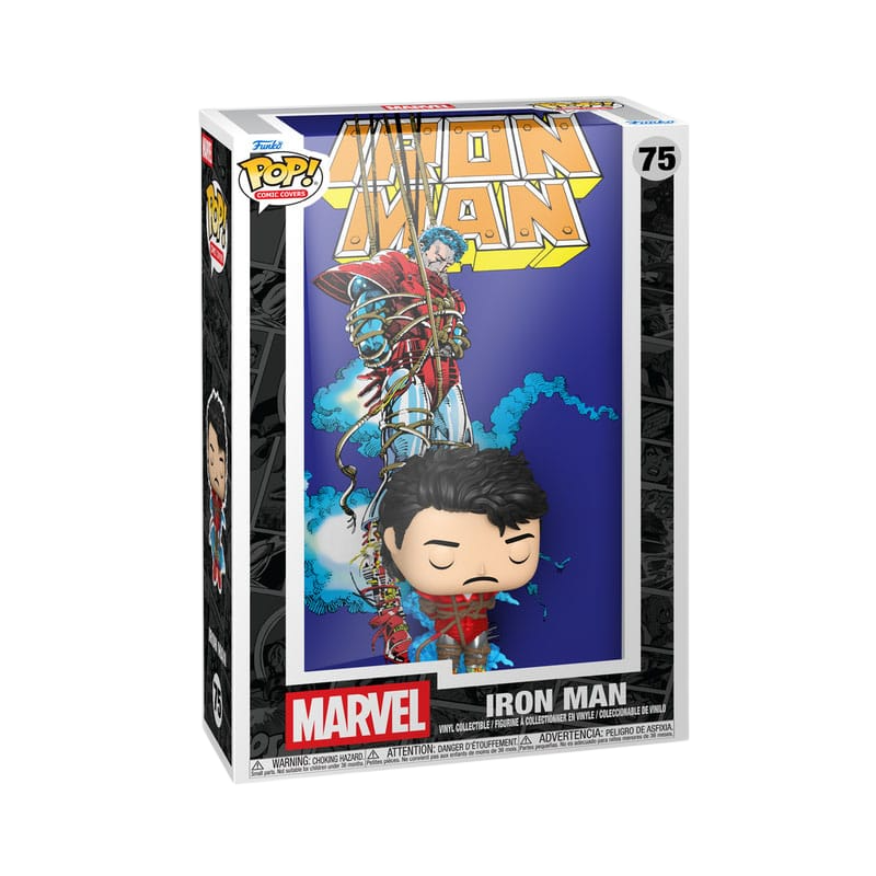 Marvel POP! Comic Cover Vinyl Figure IronMan'68 9 cm