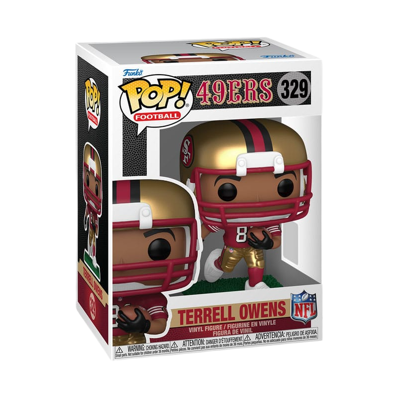 NFL: Legends POP! Sports Vinyl Figure Legends- Terrell Owens(49ers) 9 cm