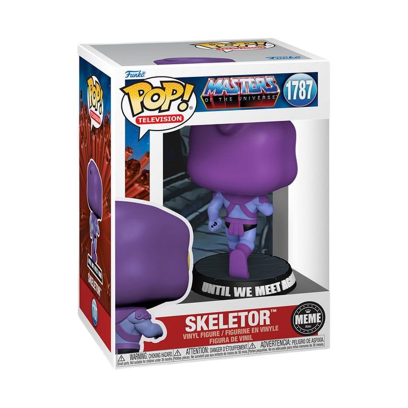 Masters of the Universe POP! Animation Vinyl Figure Meme - Skeletor Running Away 9 cm