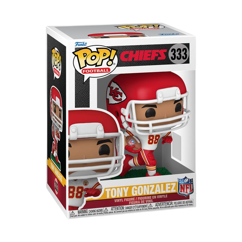 NFL: Legends POP! Sports Vinyl Figure Legends- Tony Gonzalez(Chiefs) 9 cm