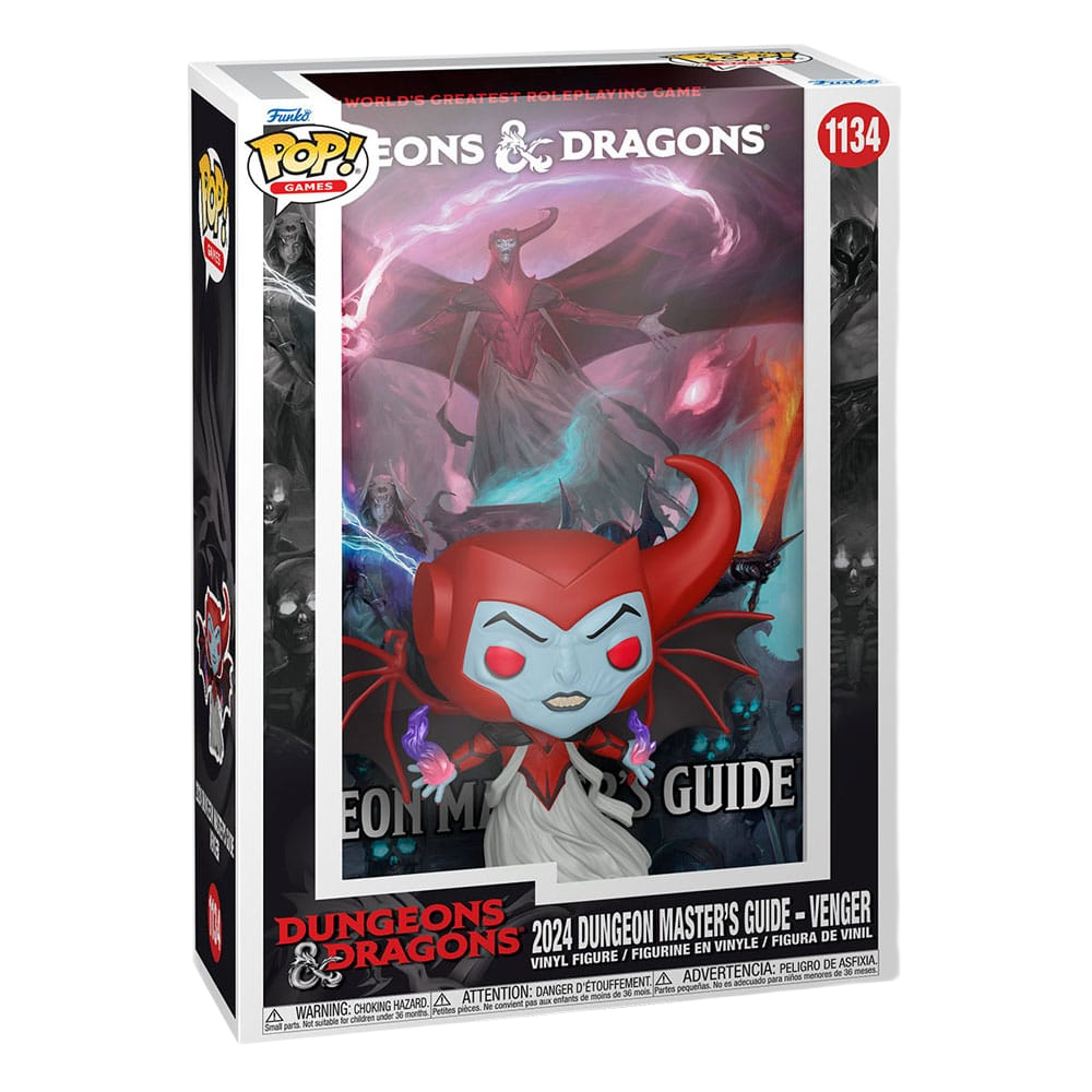 Dungeons & Dragons POP! Book Cover Vinyl Figure 2024 Dungeon Master's Guide - Venger 9 cm