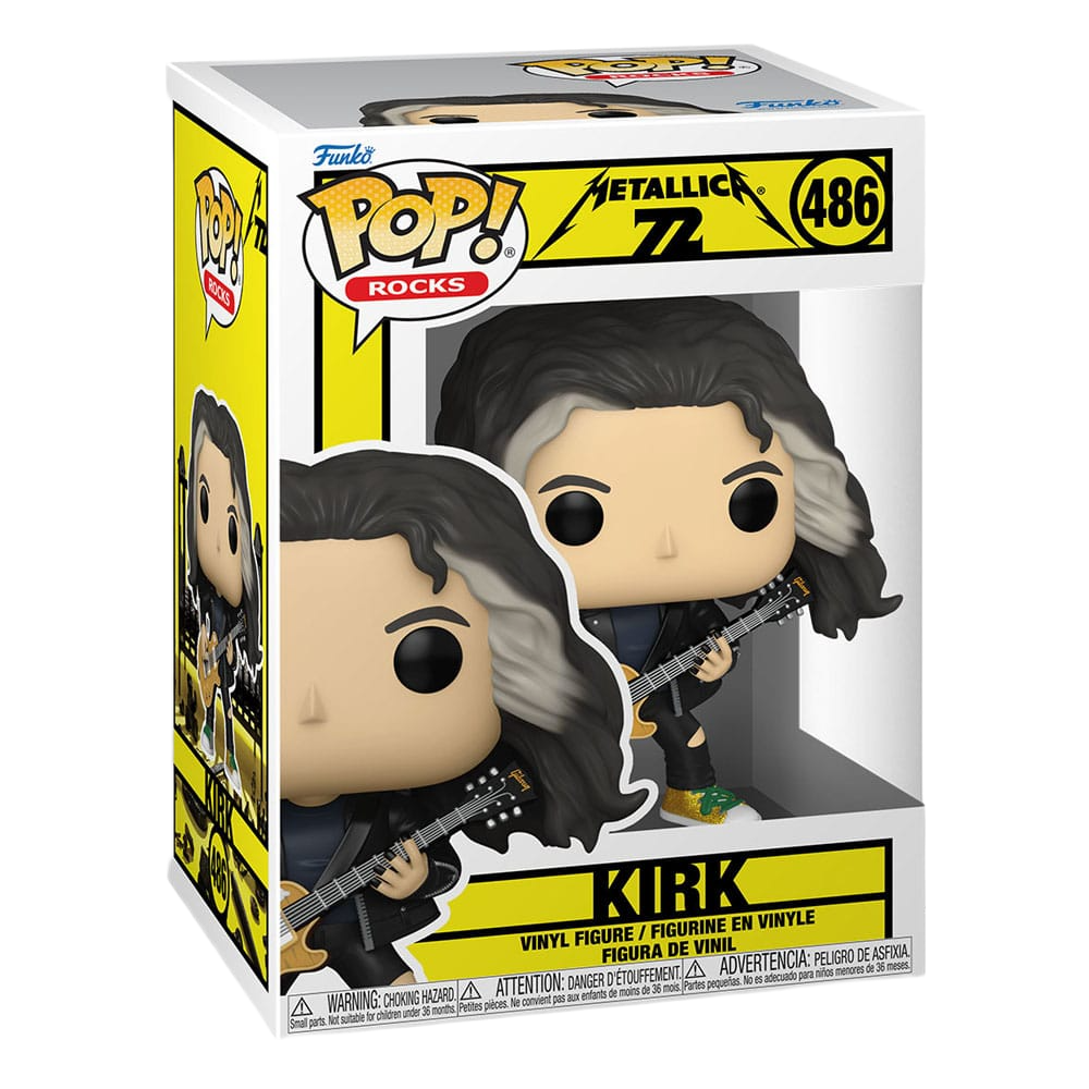Metallica POP! Rocks Vinyl Figure Kirk (72 Seasons) 9 cm