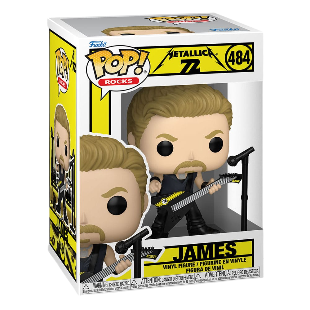 Metallica POP! Rocks Vinyl Figure James (72 Seasons) 9 cm