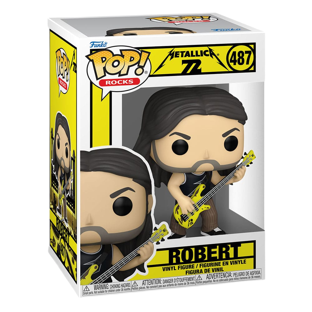 Metallica POP! Rocks Vinyl Figure Robert (72 Seasons) 9 cm