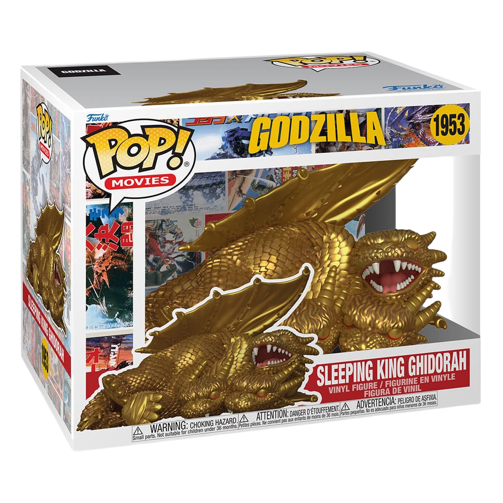 Godzilla Super Sized POP! Movies Vinyl Figure Sleeping King Ghidorah 15 cm