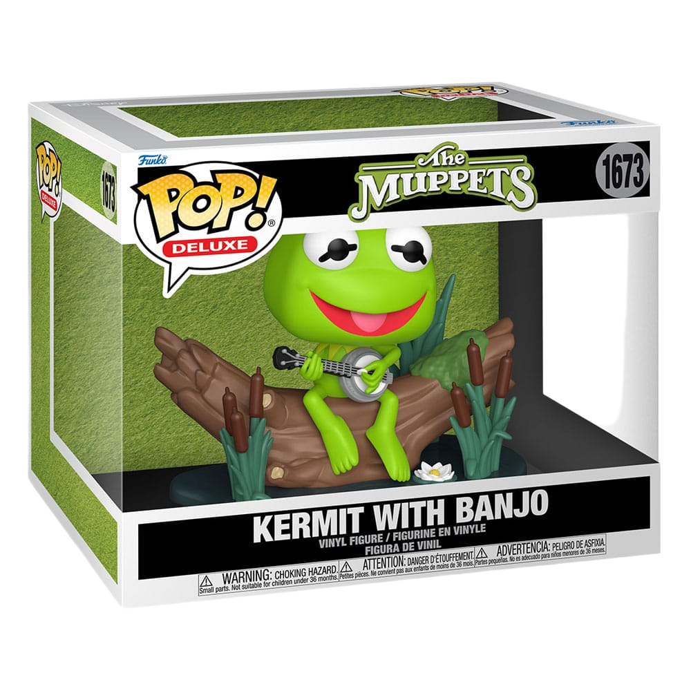 The Muppets POP! Deluxe Vinyl Figure Kermit with Banjo 9 cm