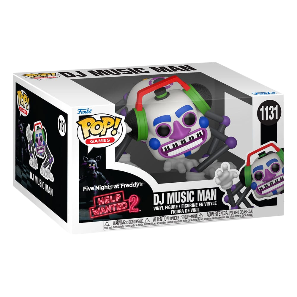 Five Nights at Freddy's: Help Wanted 2 POP! Premium Vinyl Figure DJ Music Man 9 cm